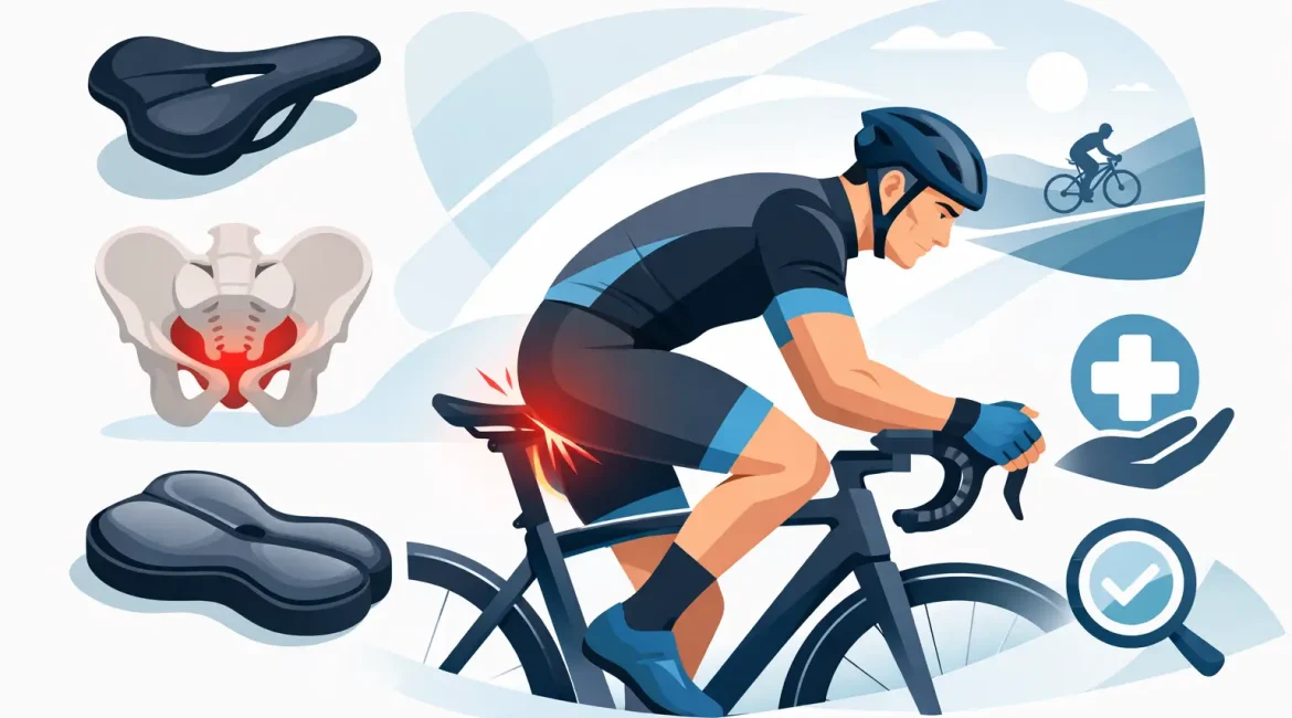 Come eliminare il dolore perineale in bici