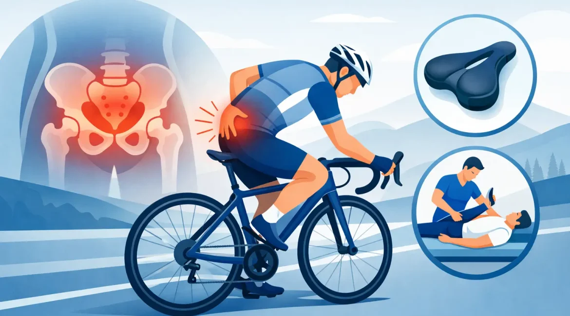 Dolore pelvico ciclismo: cause e soluzioni