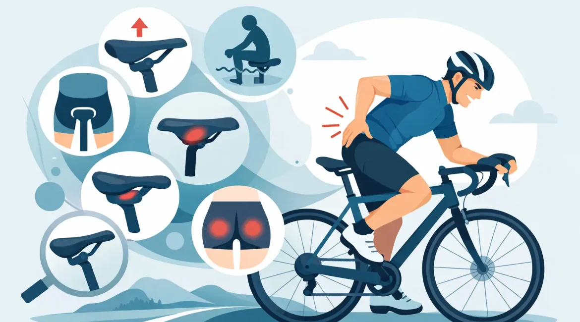 7 segnali che la sella è sbagliata in bici