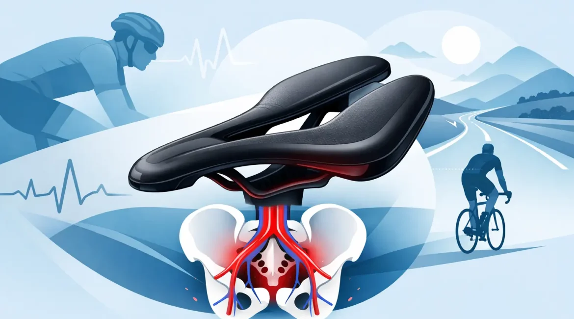 Blood Flow Cycling Saddle Design per lunghe distanze