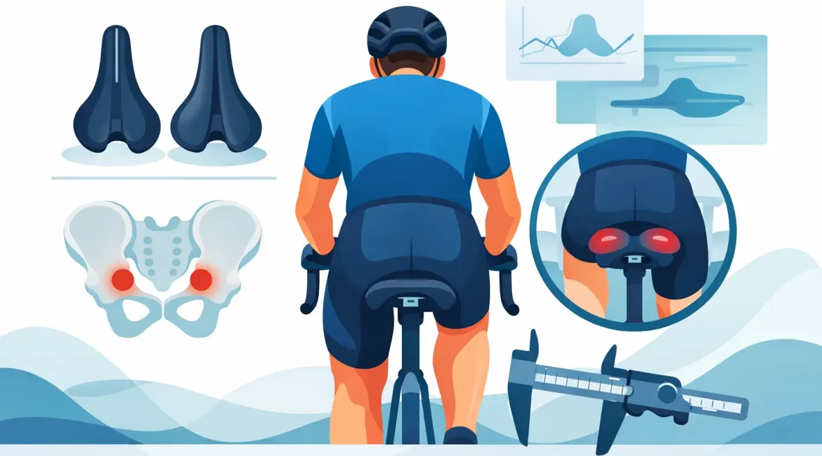 Guida larghezza sella per pedalare senza dolore
