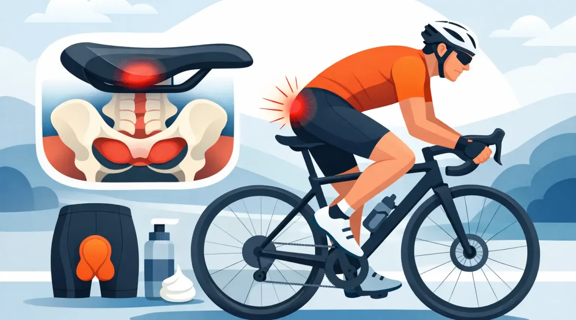 Cosa causa le saddle sores nel ciclismo?