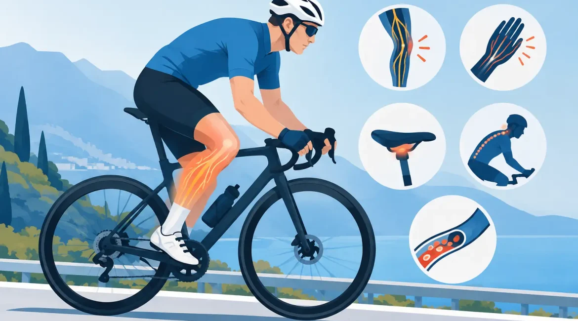 Cinque cause del formicolio nel ciclista