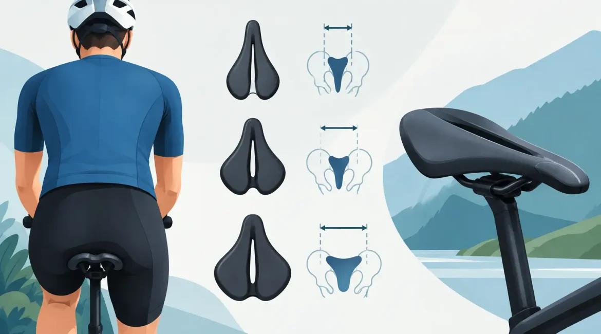 Come scegliere la larghezza della sella bici