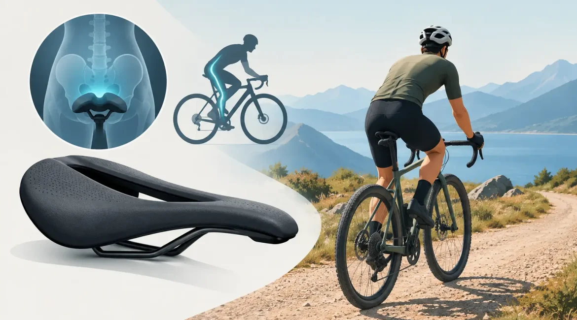 Sella gravel: comfort anatomico per lunghe distanze